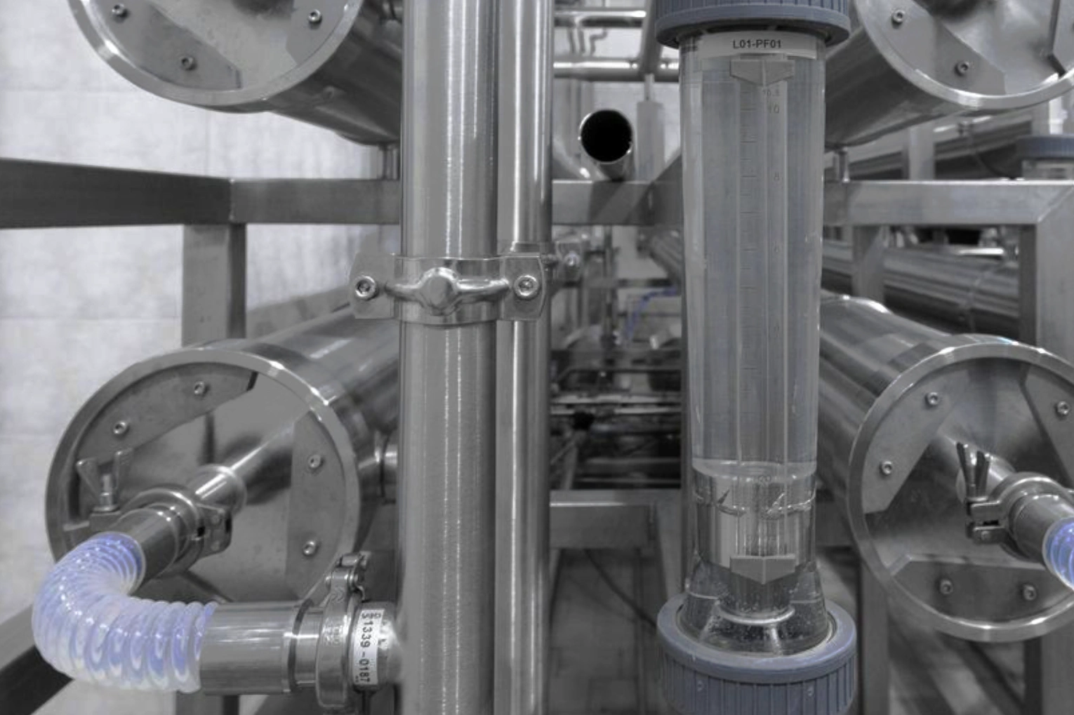 Resosanix for food processing plant descaling, hard water