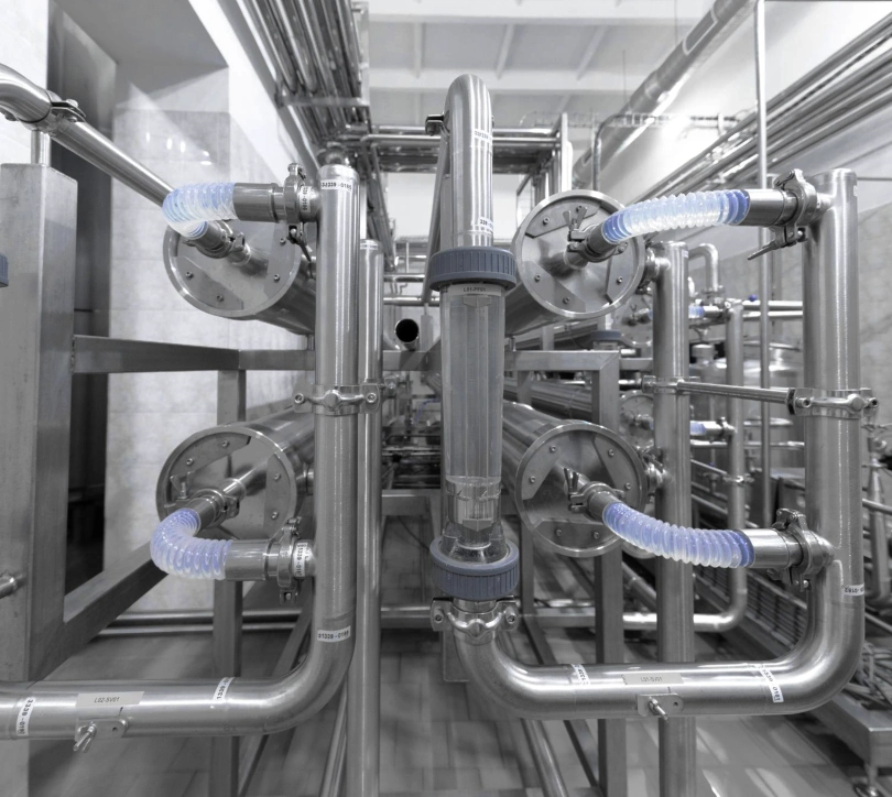Resosanix for food processing plant descaling, hard water