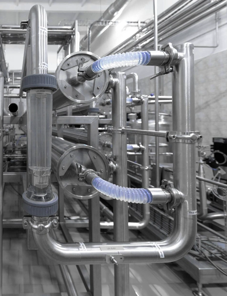 Resosanix for food processing plant descaling, hard water